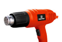 PISTOLA DE AIRE CALIENTE 1850w – 2 VELOCIDADES – 2 TEMPERATURAS 9993456