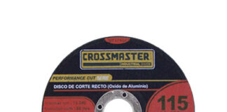 DISCO DE CORTE CROSSMASTER RECTO OXIDO DE ALUMINIO