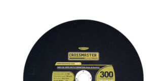 DISCO DE CORTE CROSSMASTER RECTO